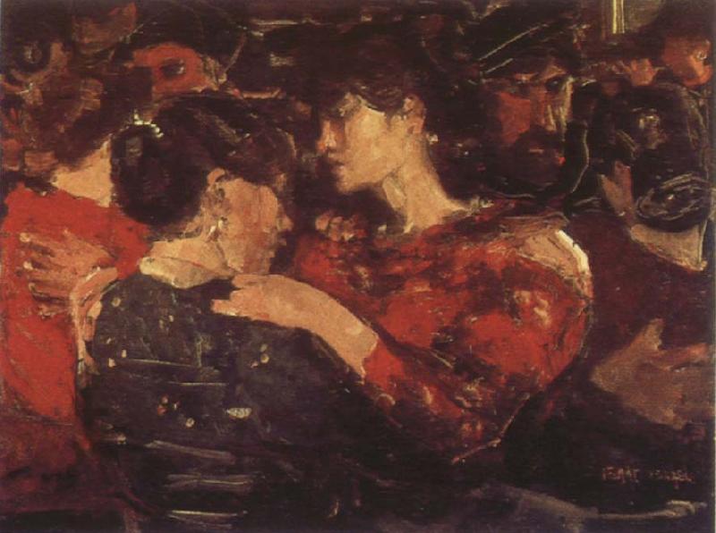 Isaac Israels In the Dance Hall oil painting image